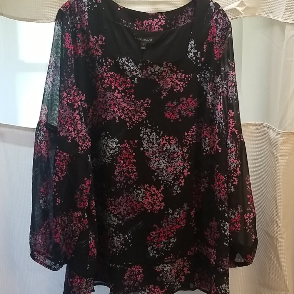 Lane Bryant Floral Top